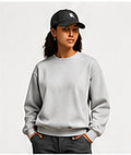 Relaxed Fit Sweatshirt in Heather Grey